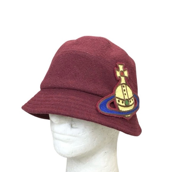 Vivienne Westwood vtg wool bucket hat - Picture 2 of 5